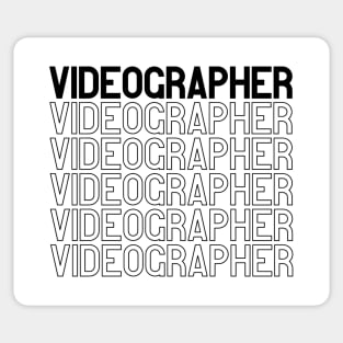 Videographer Sticker